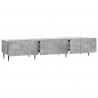 Szafka pod telewizor Betonowy szary 147 x 34,5 x 32 cm