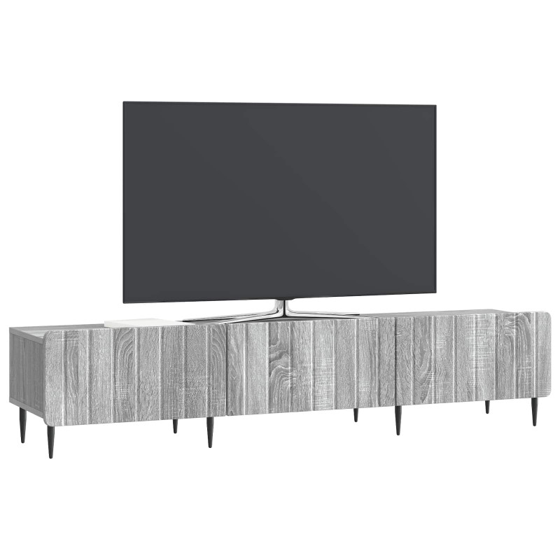 Szafka pod telewizor z szufladą Szary Sonoma 147 x 34,5 x 32 cm