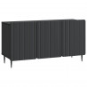 Szafka pod telewizor Czarny 99 x 34,5 x 52 cm