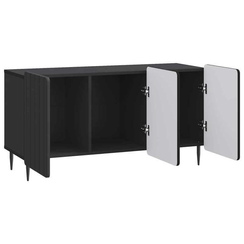 Szafka pod telewizor Czarny 99 x 34,5 x 52 cm