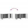 Szafka pod telewizor Betonowy szary 99 x 34,5 x 52 cm
