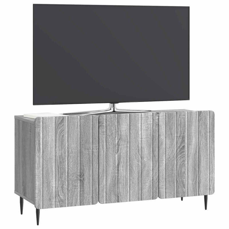 Szafka pod telewizor Szary Sonoma 99 x 34,5 x 52 cm