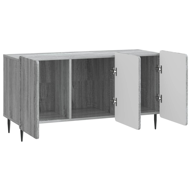 Szafka pod telewizor Szary Sonoma 99 x 34,5 x 52 cm