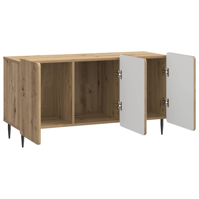 Szafka pod telewizor Dąb artisan 99 x 34,5 x 52 cm