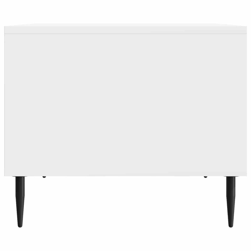 Stolik kawowy Biały wysoki połysk 90 x 50 x 40 cm