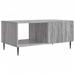 Stolik kawowy Szary Sonoma 90 x 50 x 40 cm Drewno inżynieryjne