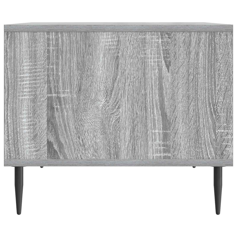 Stolik kawowy Szary Sonoma 90 x 50 x 40 cm Drewno inżynieryjne