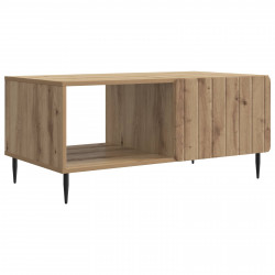 Stolik kawowy Dąb artisan 90 x 50 x 40 cm Drewno inżynieryjne