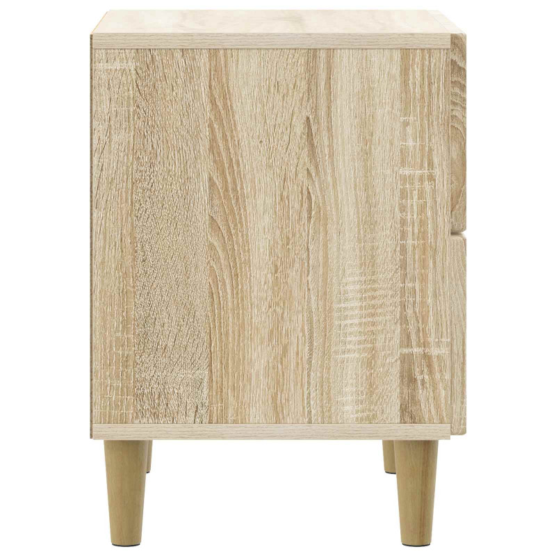 Szafka Nocna dąb Sonoma 43 x 34,5 x 48 cm Drewno inżynieryjne