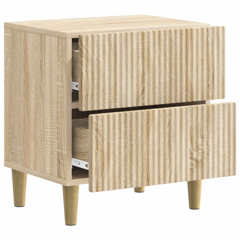 Szafka Nocna z szufladą 2 pcs dąb Sonoma 43 x 34,5 x 48 cm