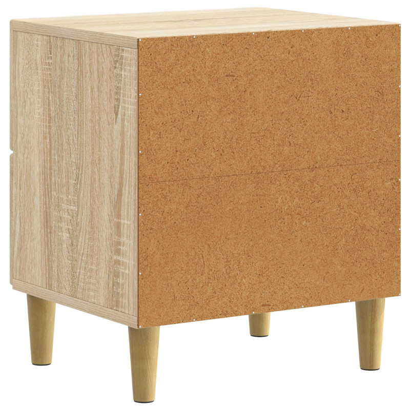 Szafka Nocna z szufladą 2 pcs dąb Sonoma 43 x 34,5 x 48 cm