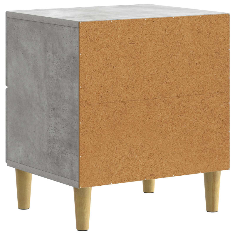 Szafka Nocna z szufladą Betonowy szary 43 x 34,5 x 48 cm