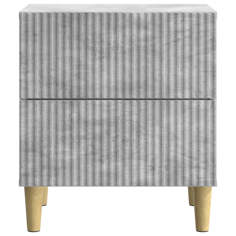 Szafka Nocna z szufladą 2 pcs Betonowy szary 43 x 34,5 x 48 cm