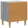 Szafka Nocna Szary Sonoma 43 x 34,5 x 48 cm Drewno inżynieryjne