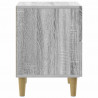 Szafka Nocna z szufladą 2 pcs Szary Sonoma 43 x 34,5 x 48 cm