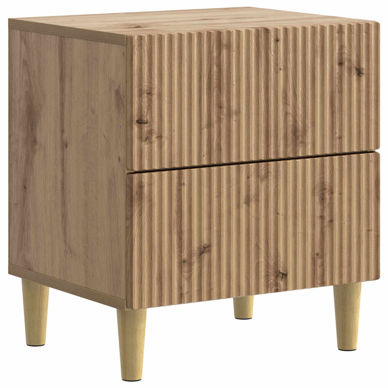 Szafka Nocna z szufladą 2 pcs Dąb artisan 43 x 34,5 x 48 cm