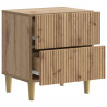 Szafka Nocna z szufladą 2 pcs Dąb artisan 43 x 34,5 x 48 cm