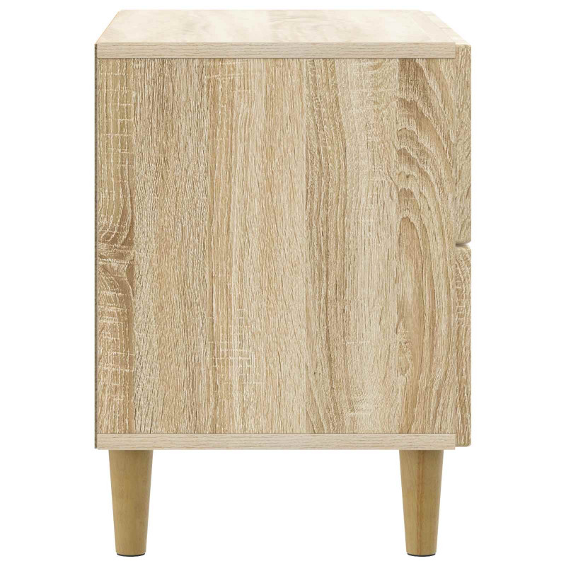 Szafka Nocna dąb Sonoma 62 x 34,5 x 48 cm Drewno inżynieryjne
