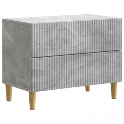 Szafka Nocna z szufladą Betonowy szary 62 x 34,5 x 48 cm