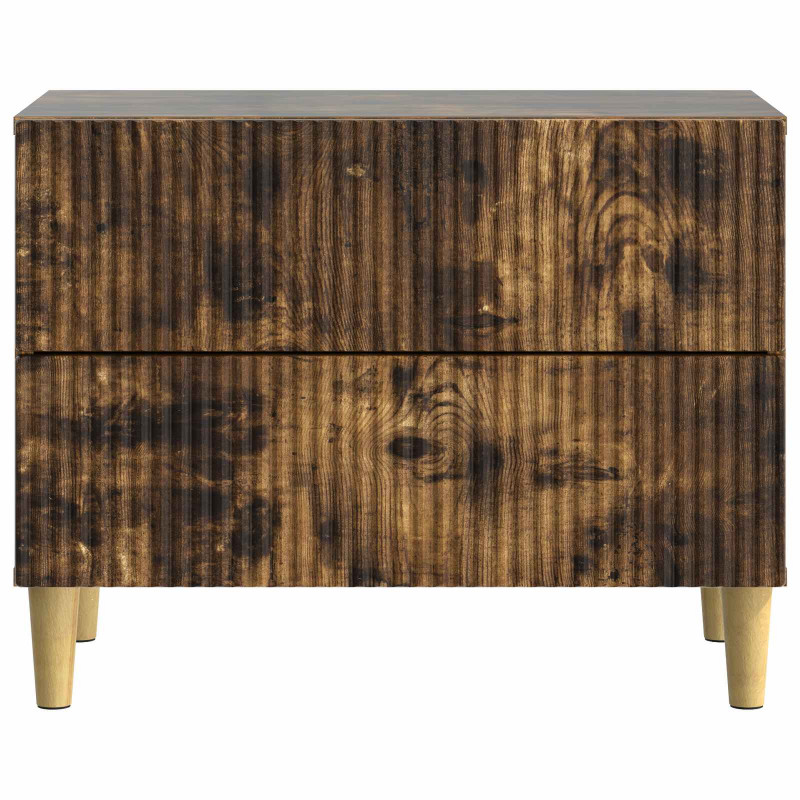 Szafka Nocna Dąb wędzony 62 x 34,5 x 48 cm Drewno inżynieryjne