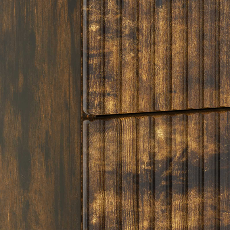 Szafka Nocna Dąb wędzony 62 x 34,5 x 48 cm Drewno inżynieryjne