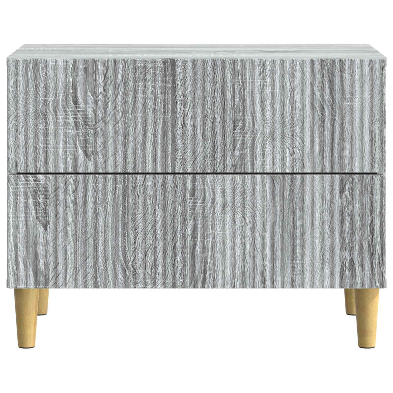 Szafka Nocna Szary Sonoma 62 x 34,5 x 48 cm Drewno inżynieryjne
