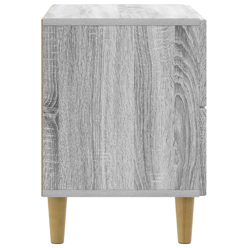 Szafka Nocna Szary Sonoma 62 x 34,5 x 48 cm Drewno inżynieryjne