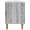 Szafka Nocna Szary Sonoma 62 x 34,5 x 48 cm Drewno inżynieryjne