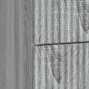 Szafka Nocna Szary Sonoma 62 x 34,5 x 48 cm Drewno inżynieryjne
