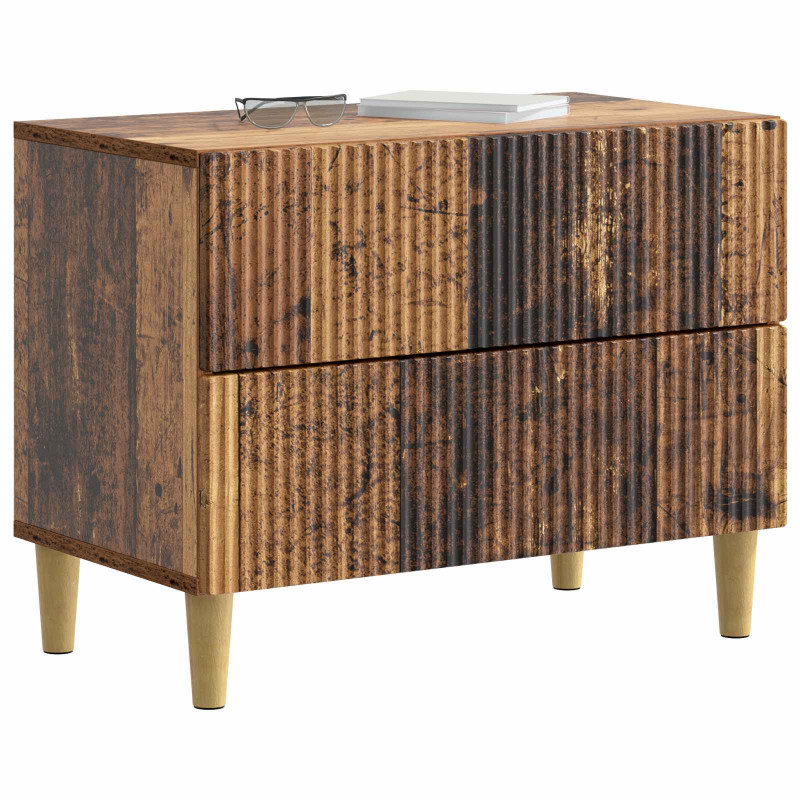Szafka Nocna Stare drewno 62 x 34,5 x 48 cm Drewno inżynieryjne