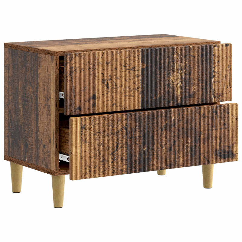 Szafka Nocna Stare drewno 62 x 34,5 x 48 cm Drewno inżynieryjne