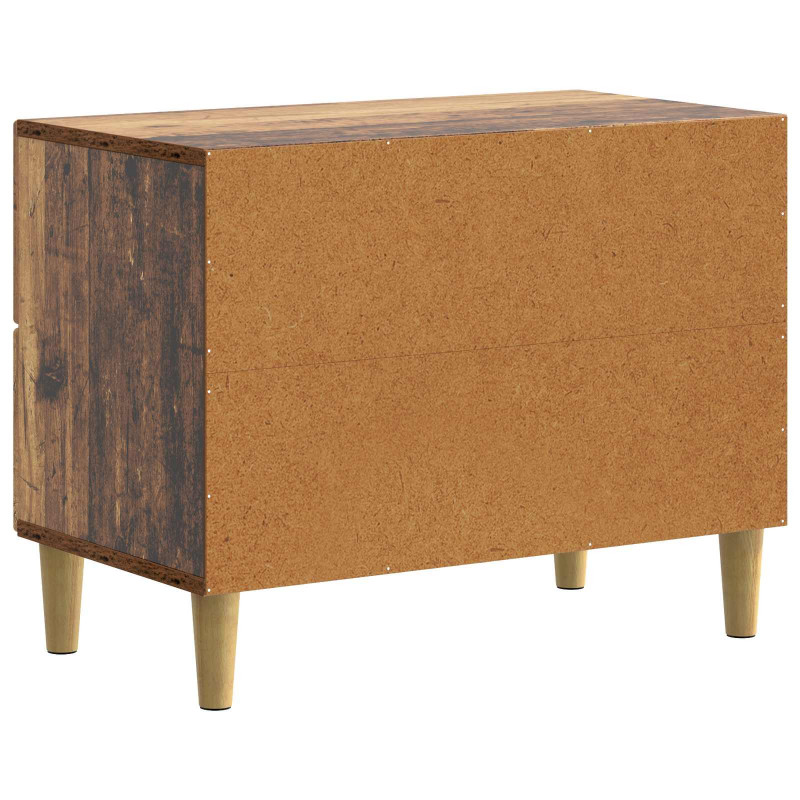 Szafka Nocna Stare drewno 62 x 34,5 x 48 cm Drewno inżynieryjne