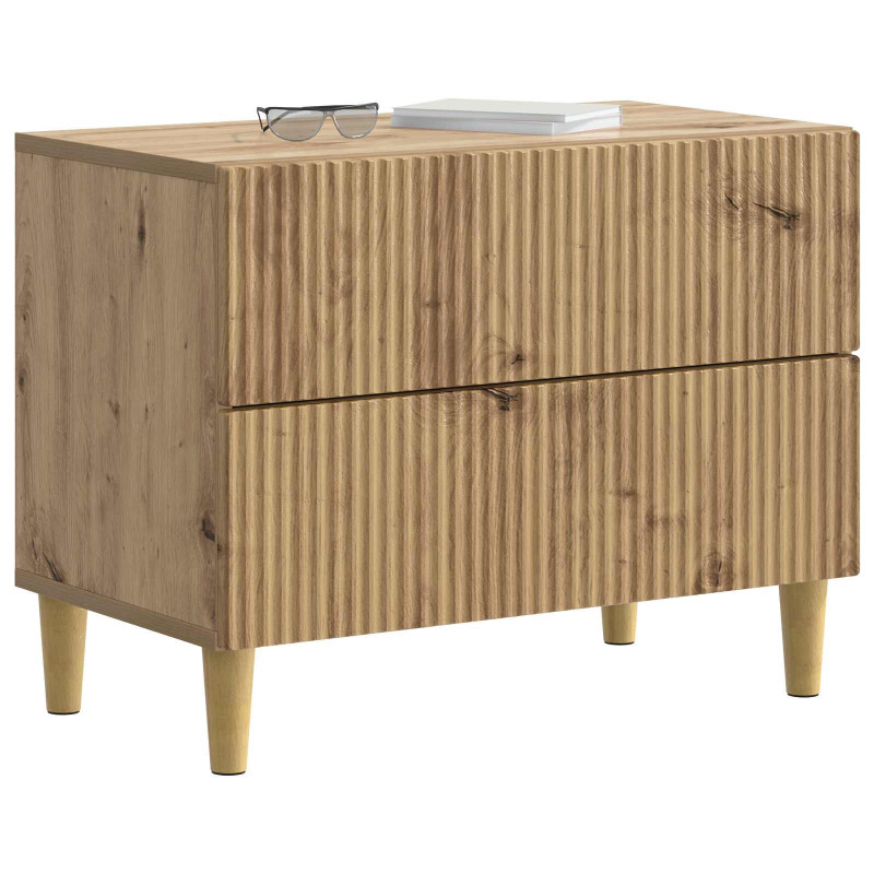 Szafka Nocna Dąb artisan 62 x 34,5 x 48 cm Drewno inżynieryjne