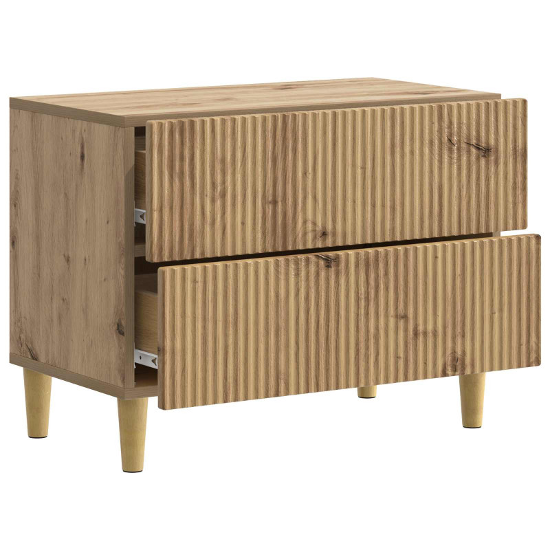 Szafka Nocna Dąb artisan 62 x 34,5 x 48 cm Drewno inżynieryjne