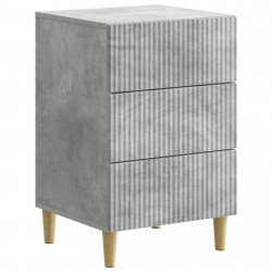 Szafka Nocna z szufladą Betonowy szary 43 x 41 x 66,5 cm