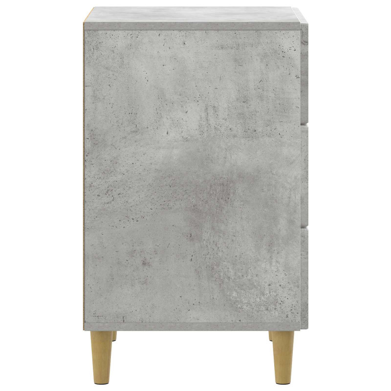 Szafka Nocna z szufladą Betonowy szary 43 x 41 x 66,5 cm
