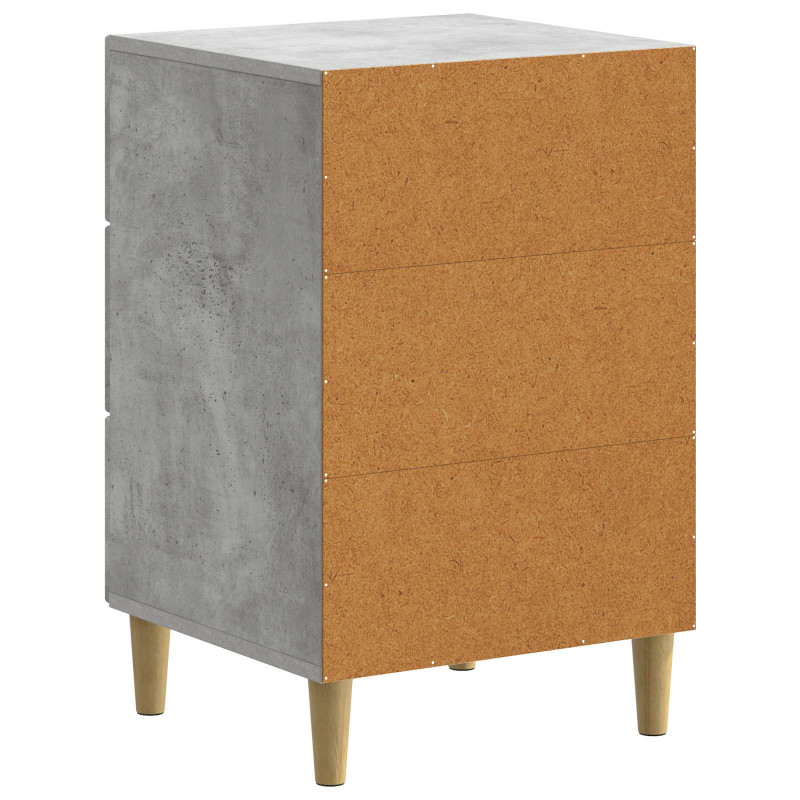 Szafka Nocna z szufladą Betonowy szary 43 x 41 x 66,5 cm