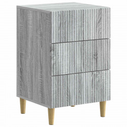 Szafka Nocna Szary Sonoma 43 x 41 x 66,5 cm Drewno inżynieryjne