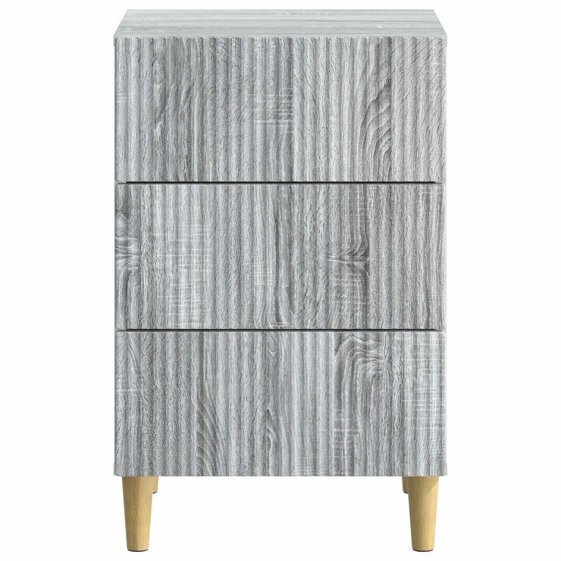 Szafka Nocna Szary Sonoma 43 x 41 x 66,5 cm Drewno inżynieryjne