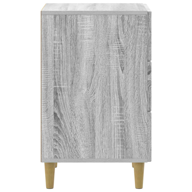 Szafka Nocna Szary Sonoma 43 x 41 x 66,5 cm Drewno inżynieryjne