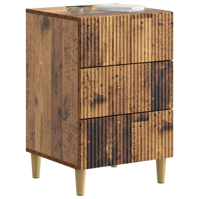 Szafka Nocna Stare drewno 43 x 41 x 66,5 cm Drewno inżynieryjne