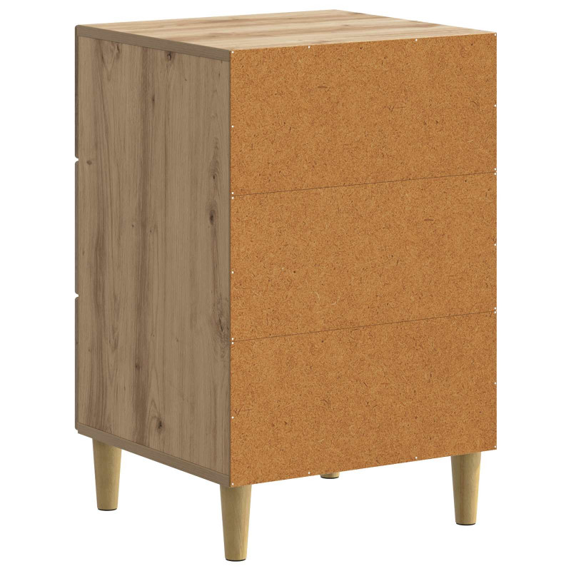 Szafka Nocna Dąb artisan 43 x 41 x 66,5 cm Drewno inżynieryjne