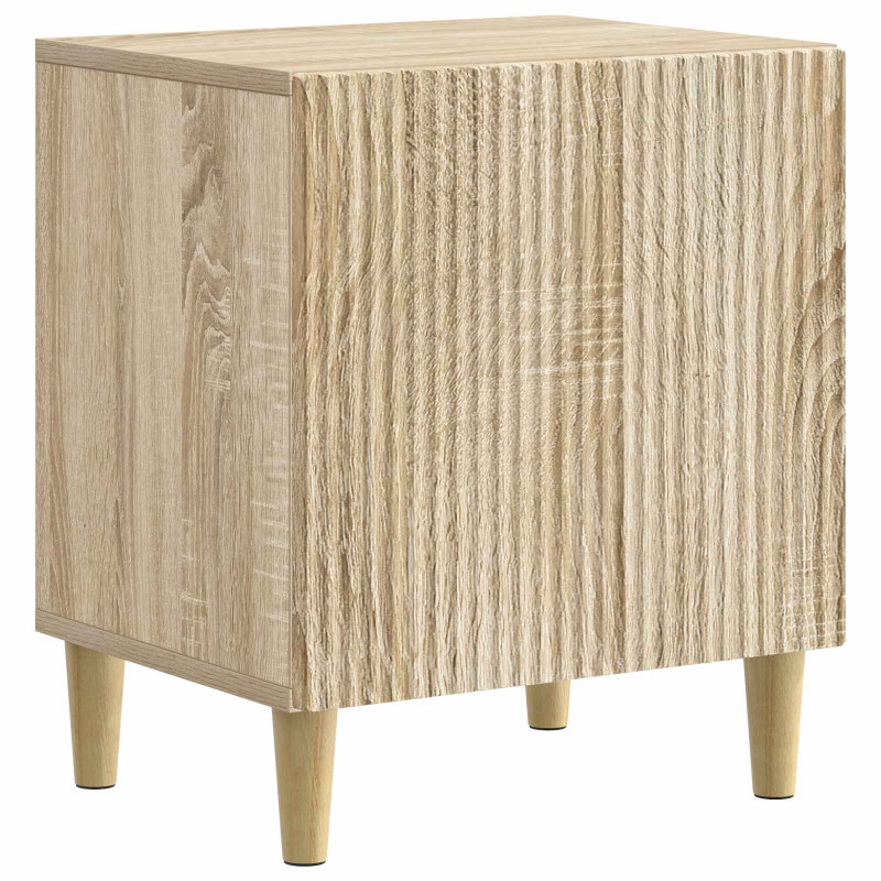 Szafka Nocna 2 pcs dąb Sonoma 43 x 34,5 x 50 cm
