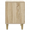 Szafka Nocna 2 pcs dąb Sonoma 43 x 34,5 x 50 cm