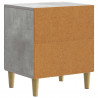 Szafka Nocna Betonowy szary 43 x 34,5 x 50 cm