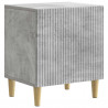 Szafka Nocna 2 pcs Betonowy szary 43 x 34,5 x 50 cm