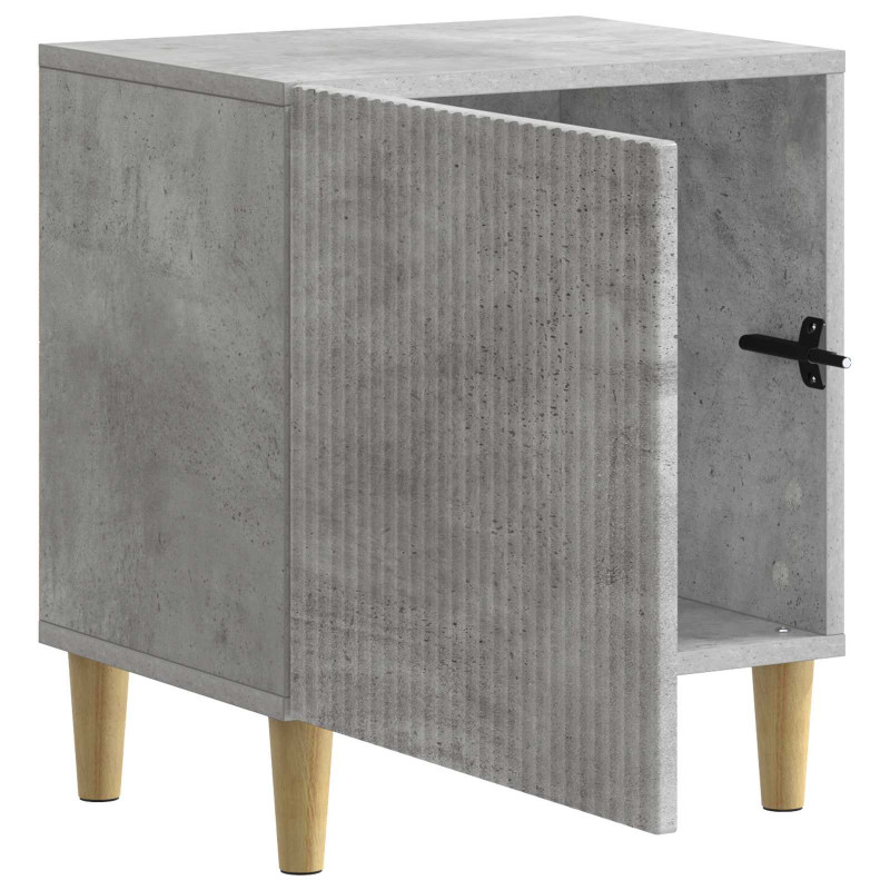 Szafka Nocna 2 pcs Betonowy szary 43 x 34,5 x 50 cm