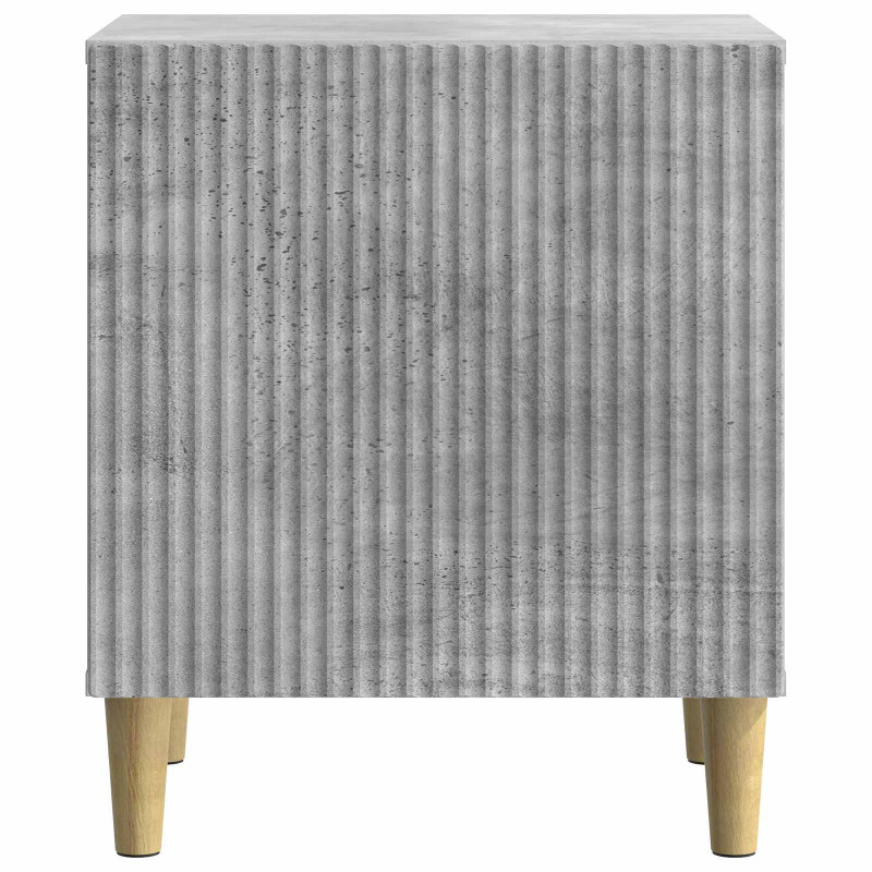 Szafka Nocna 2 pcs Betonowy szary 43 x 34,5 x 50 cm