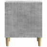 Szafka Nocna 2 pcs Betonowy szary 43 x 34,5 x 50 cm