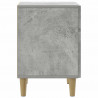 Szafka Nocna 2 pcs Betonowy szary 43 x 34,5 x 50 cm